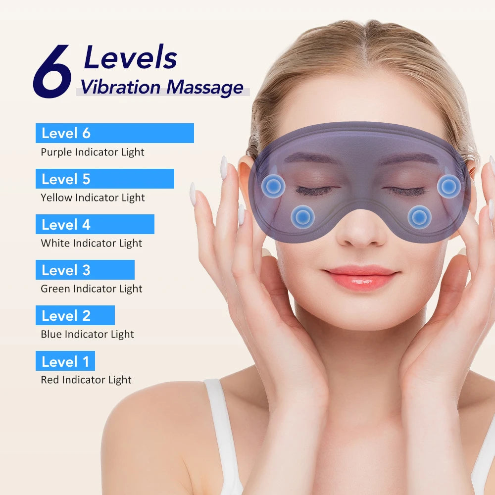 3D Vibration Massage Eye Mask